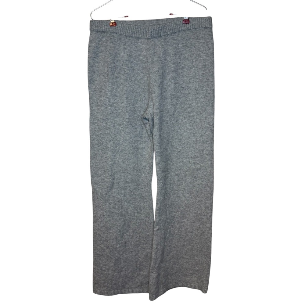 Gap Womens Knit Pull On Flared Leg Sweatpants Gray Medium Petite NWT 836219-00-4
